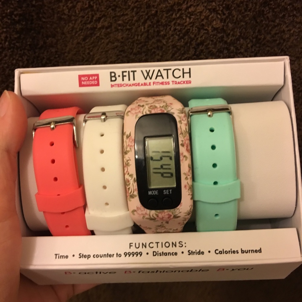 B-FIT WATCH interchangeable fitness tracker